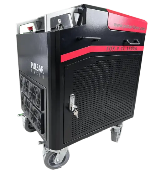 Laserreinigen: laser entrosten FOX series  PULSAR Laser. Preis für Laserreinigungsgeräte
